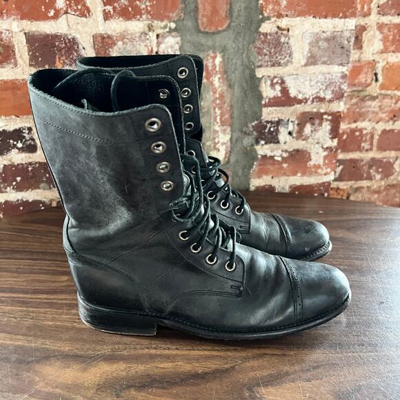 RARE Cole Rood & Haan Men\'s 2009 Heritage Line Black Boots 8.5 D main image 9